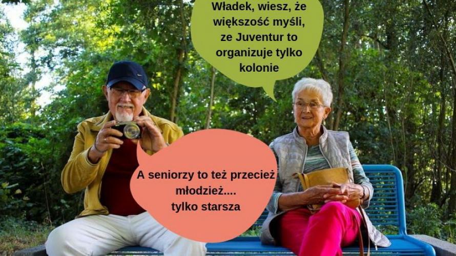 Aktywni seniorzy podróżują
